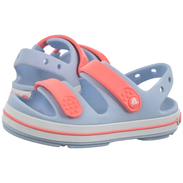  Crocs Sandałki Crocband Cruiser Sandal Blue Frost/guava 209424-4xq (cr311-h) Crocs 