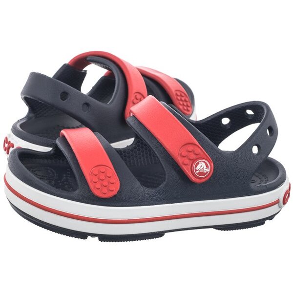  Crocs Sandałki Crocband Cruiser Sandal Navy/varsity Red 209424-4ot (cr311-b) Crocs 