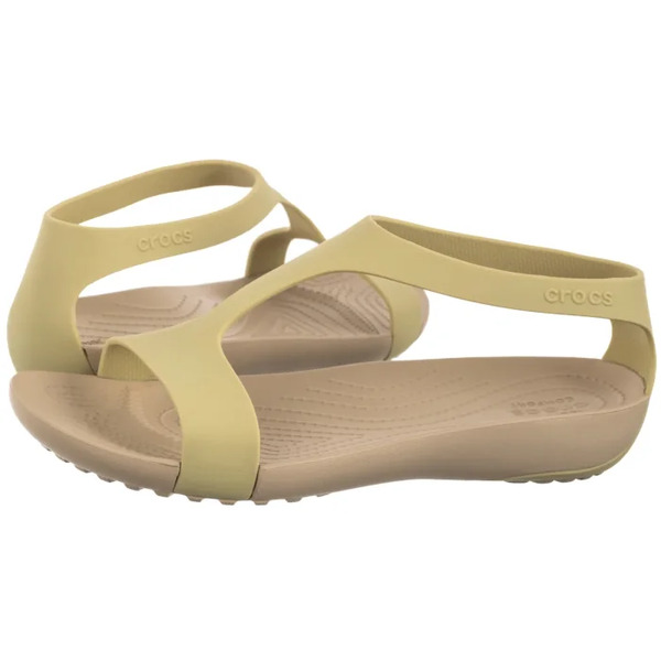  Crocs Sandały Serena Sandal W Chai 205469-212 (cr400-b) Crocs 