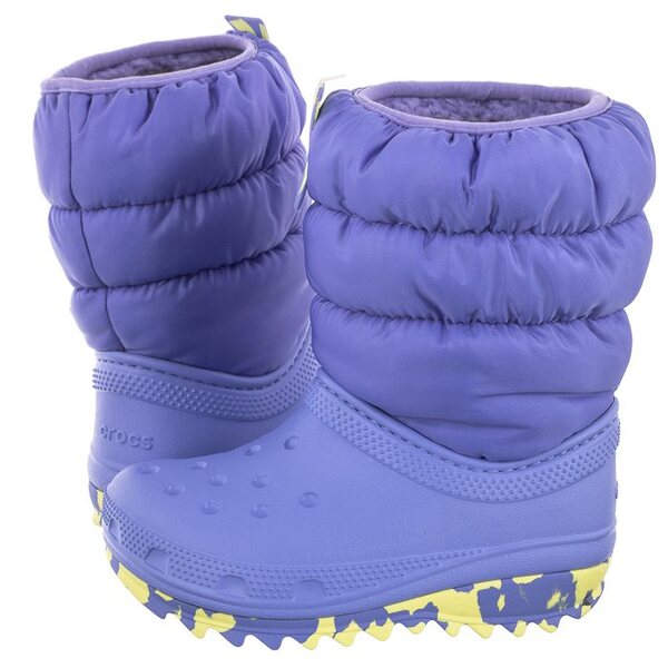  Crocs Śniegowce Classic Neo Puff Boot T Digital Violet 207683-5py (cr271-a) Crocs 