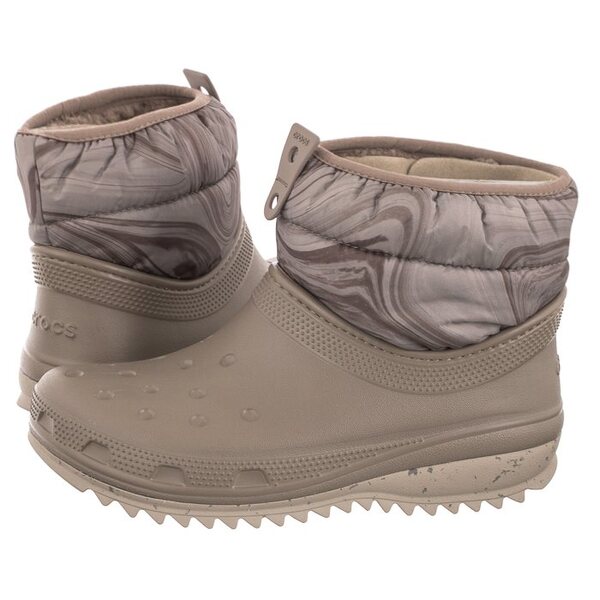  Crocs Śniegowce Classic Neo Puff Shorty Boot W Mushroom 207311-195 (cr267-b) Crocs 