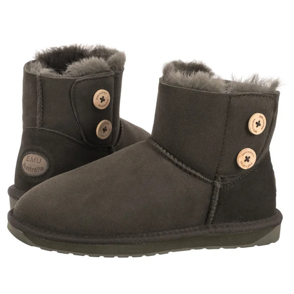  Emu Australia Botki Piction Dark Olive W13141 (em511-b) Emu Australia 