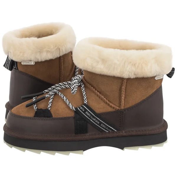  Emu Australia Buty Blurred Micro Chestnut W13129 (em512-b) Emu Australia 