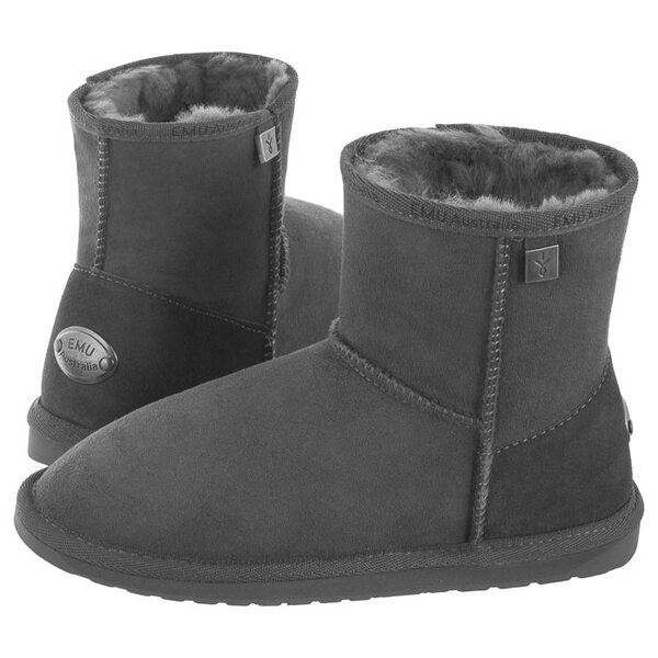  Emu Australia Buty Platinum Stinger Slim Mini Charcoal Wp20003 (em306-b) Emu Australia 