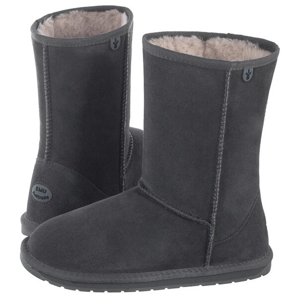  Emu Australia Buty Wallaby Lo Charcoal K10102 (em120-d) Emu Australia 