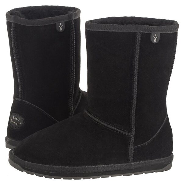  Emu Australia Buty Wallaby Lo Wr Black K10102 (em475-a) Emu Australia 