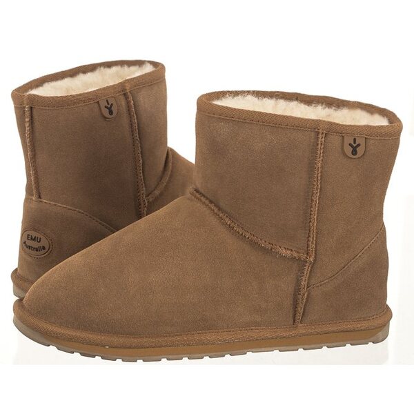 Emu Australia Buty Wallaby Mini Teens Wr Chestnut T10103 (em473-d) Emu Australia 