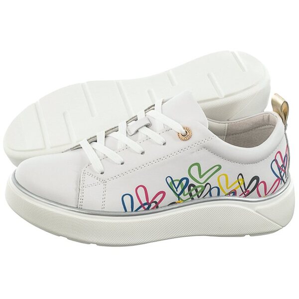 Filippo Sneakersy Białe Dp4480/24 Mlt (fo86-a) Filippo 