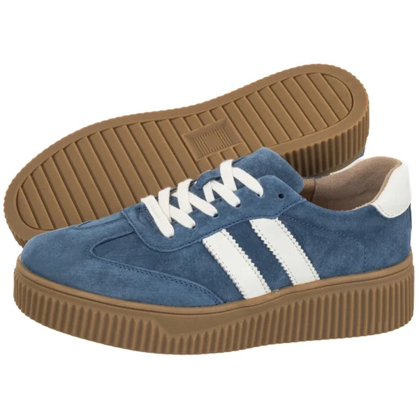  Filippo Sneakersy Niebieskie Dp6776/25 Bl (fo138-h) Filippo 