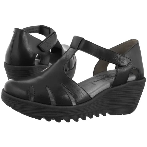  Fly London Sandały Lete Burn Black P145395000 (fl444-a) Fly London 