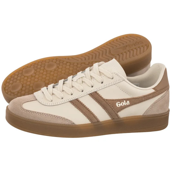  Gola Sneakersy Viper Leather Off White/bone/light Caramel/gum Clb744 (go1-a) Gola 