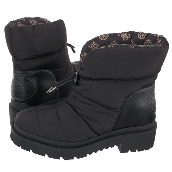  Guess Botki Leeda Stivaletto Black Fl8led Ele10 (gu213-a) Guess 