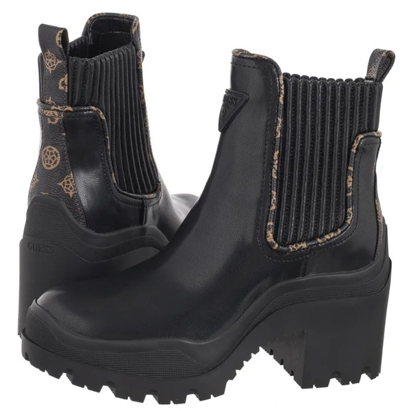  Guess Botki Yvetten Flfytt Ele10 Black (gu630-a) Guess 