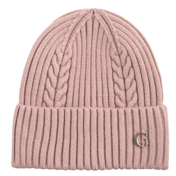  Guess Czapka Knitted Beanie Aw5381 Pol01 Ros (gu807-b) Guess 