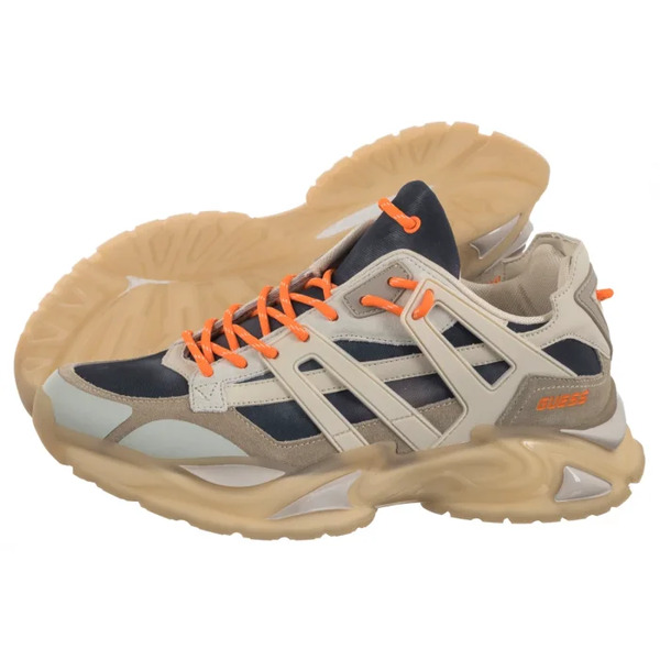  Guess Sneakersy Belluno Low Fmjbel Lea12 Beora (gu733-a) Guess 
