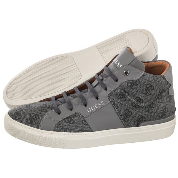  Guess Sneakersy Ravenna Mid Fm8ram Fal12 Coal (gu379-a) Guess 