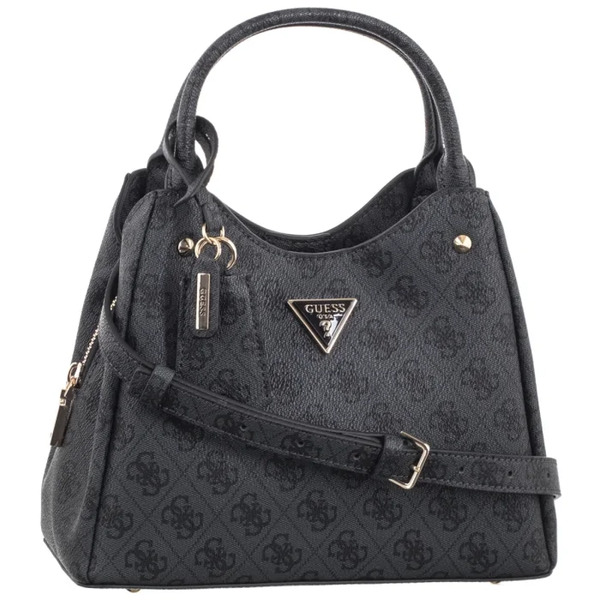  Guess Torebka Meridian Ii Sml Gfrnd Carryall Hwsg69 740250 Coal Logo (gu874-a) Guess 