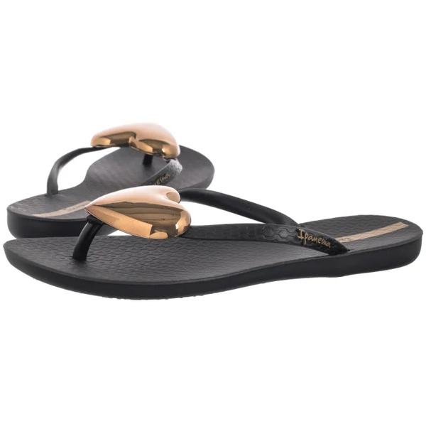  Ipanema Japonki Maxi Fashion Iv Fem 83652/bc684 Black/bronze (ip91-b) Ipanema 