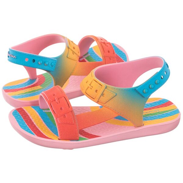  Ipanema Sandałki Brincar Papete Baby 26763/25207 Pink/red/yellow (ip49-b) Ipanema 