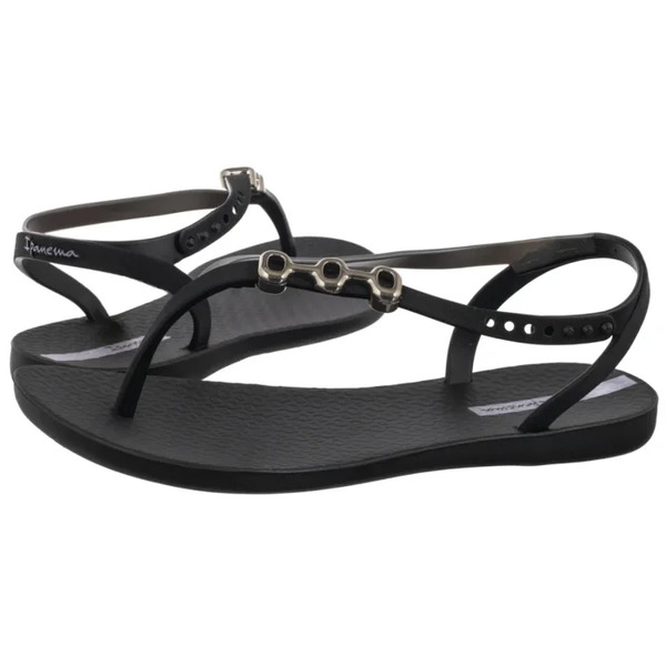  Ipanema Sandały Sandal Rio Fem 83654/bc725 Black/silver (ip84-b) Ipanema 