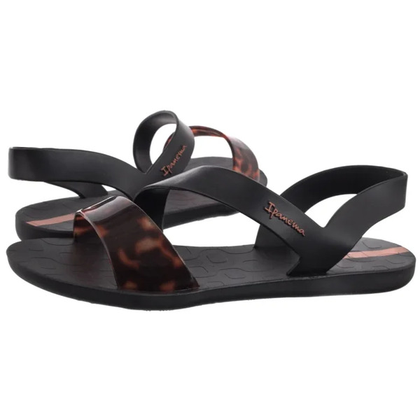  Ipanema Sandały Vibe Sandal Fem 82429/bd399 Black/turtle/pink (ip1-v) Ipanema 