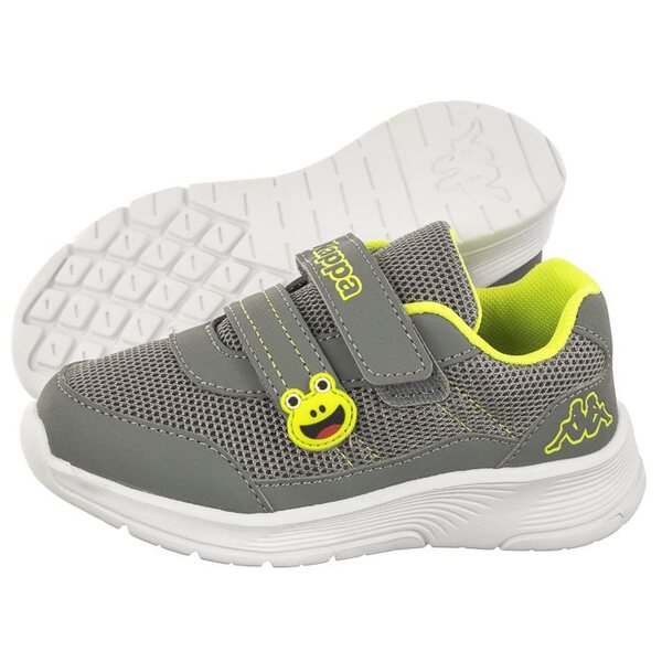  Kappa Sneakersy Jak M 280024m/1633 Grey/lime (ka239-a) Kappa 