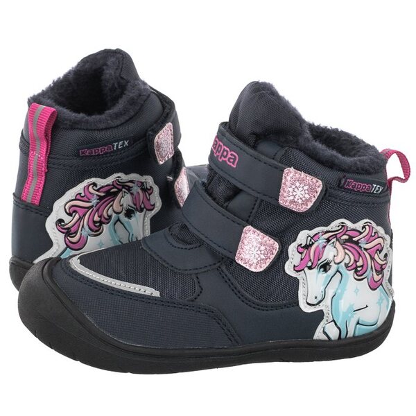  Kappa Trzewiki Flake Tex M 280021m/6722 Navy/pink (ka219-a) Kappa 