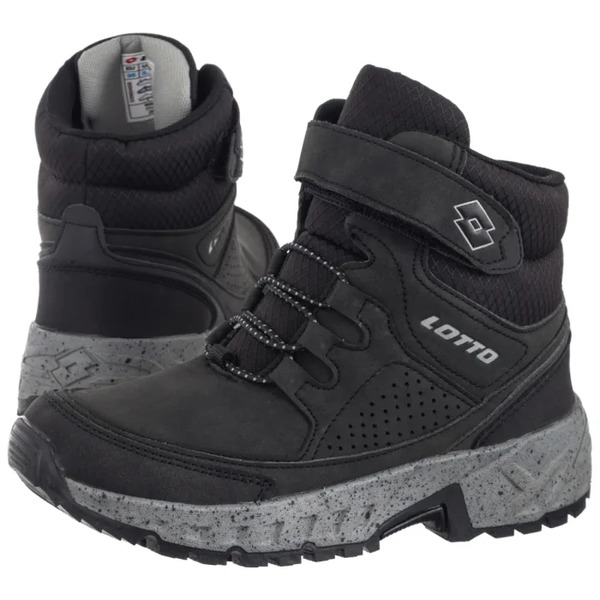  Lotto Śniegowce Alderton Mid K 2600400k 1116 Black/grey (lo25-a) Lotto 