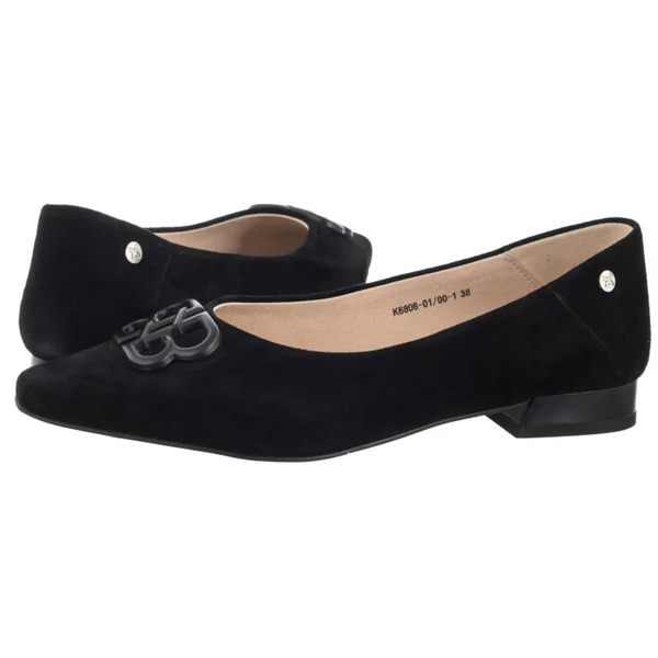  Maciejka Baleriny Czarne K6806-01/00-1 (ma1345-b) Maciejka 