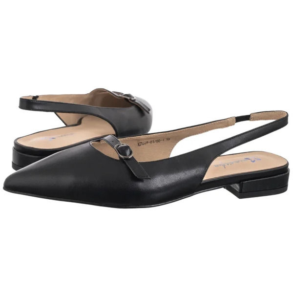  Maciejka Baleriny Czarne K7449-01/00-1 (ma1519-b) Maciejka 