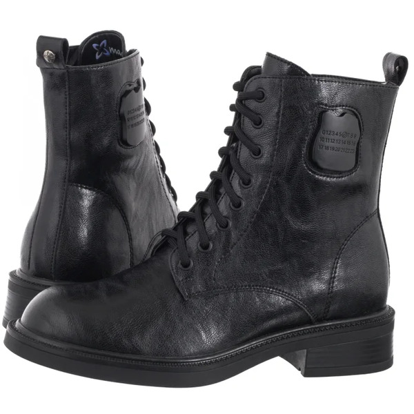  Maciejka Botki Czarne K7180-01/00-7 (ma1442-a) Maciejka 
