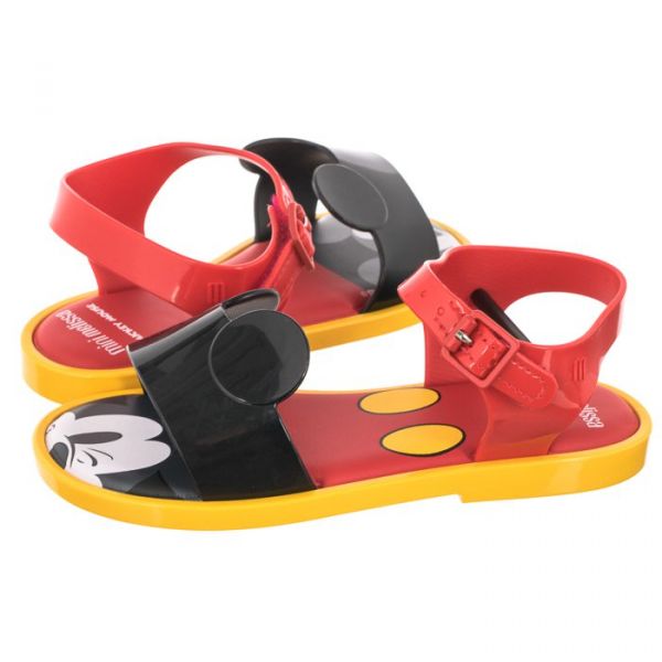  Melissa Sandałki Mar Sandal + Mickey 33234/53218 Red/black/yellow (ml169-a) Melissa 
