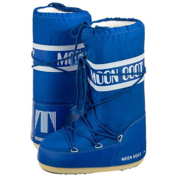  Moon Boot Śniegowce Icon Nylon Electric Blue 14004400075 (mb2-s) Moon Boot 