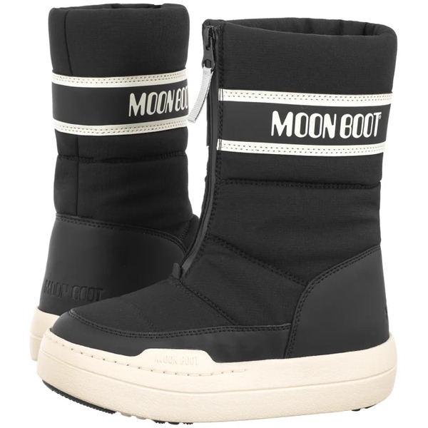  Moon Boot Śniegowce Mb Jr K Park Zip High Wp Black 3440080 N001 (mb77-a) Moon Boot 