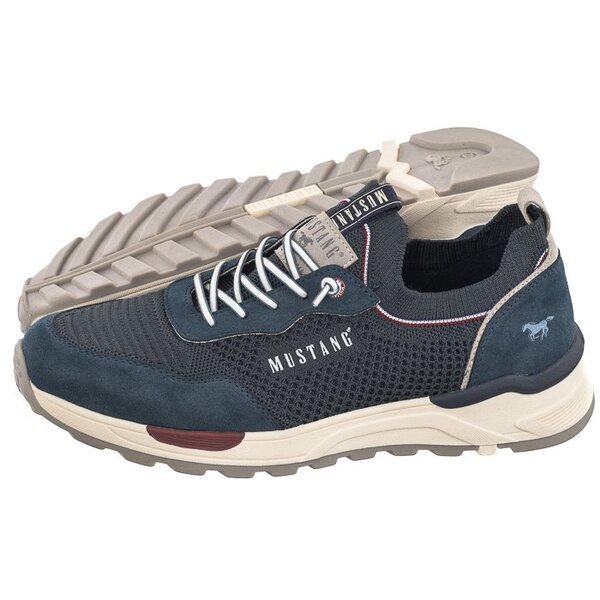  Mustang Sneakersy Granatowe 4186-308-800 (mu541-a) Mustang 