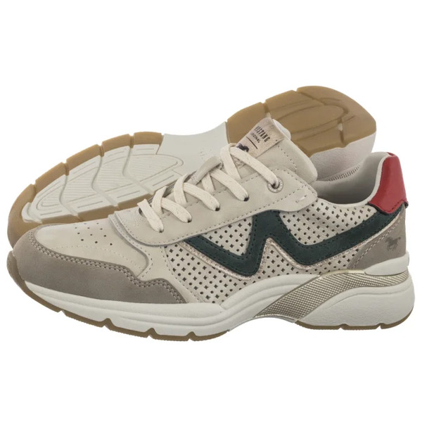  Mustang Sneakersy Szare 1512-302-243 (mu581-a) Mustang 
