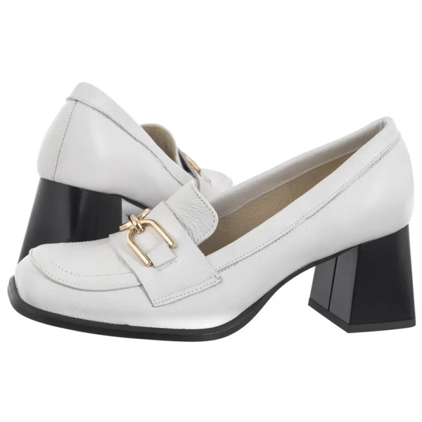  Nepeke Mokasyny Blanka White (np18-a) Nepeke 