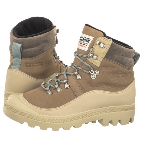  Palladium Trapery Pallabrousse Hkr Wp+ Nude Brown 98840-254-m (pa126-a) Palladium 