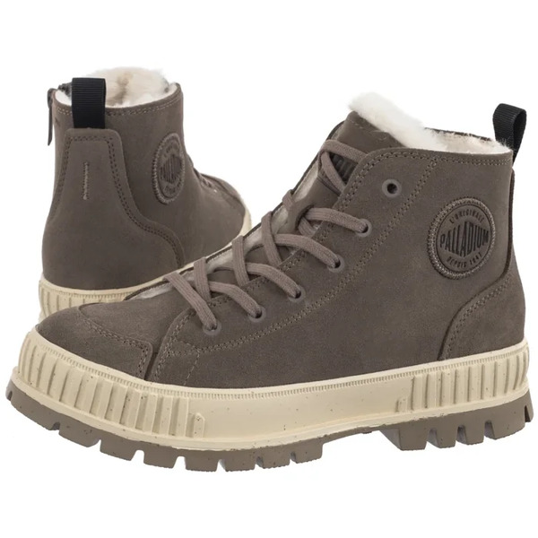  Palladium Trapery Pallashock Zip Warm Dear Brown 74353-281-m (pa150-b) Palladium 