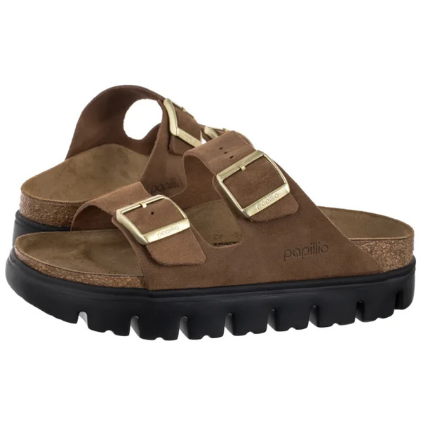  Papillio Klapki Arizona Pap Chunky Dark Tea/black 1028389 (pp8-i) Papillio 