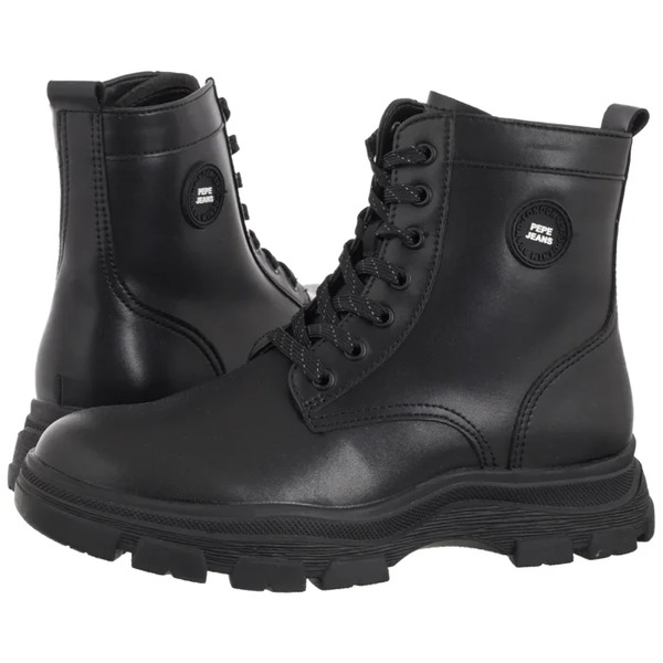  Pepe Jeans Botki Track Night Black Pbs500002 999 (pe70-a) Pepe Jeans 