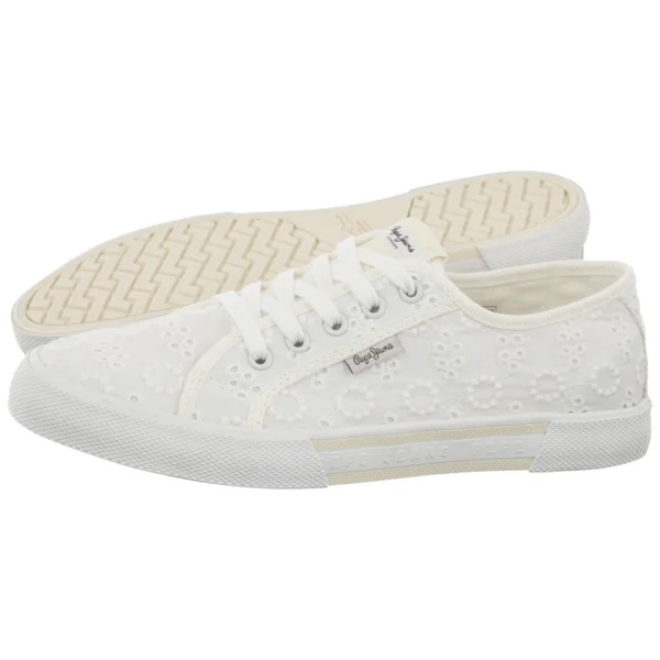  Pepe Jeans Tenisówki Brady Cute W Off White Pls300018 803 (pe98-a) Pepe Jeans 