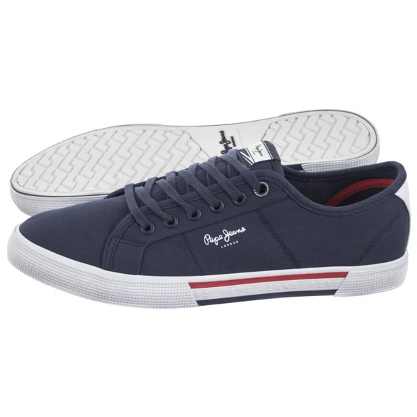  Pepe Jeans Tenisówki Brady Men Basic Navy Pms30816 595 (pe4-b) Pepe Jeans 