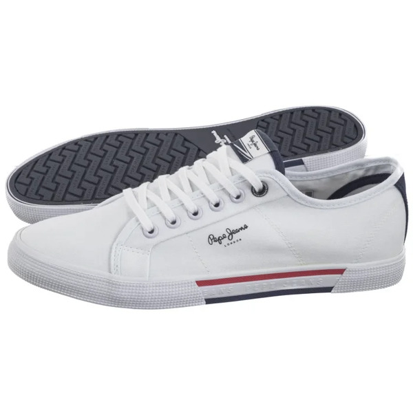  Pepe Jeans Tenisówki Brady Men Basic White Pms30816 800 (pe4-a) Pepe Jeans 
