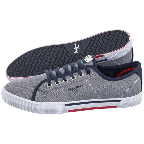  Pepe Jeans Tenisówki Brady Men Chambray Pms30817 564 (pe19-a) Pepe Jeans 