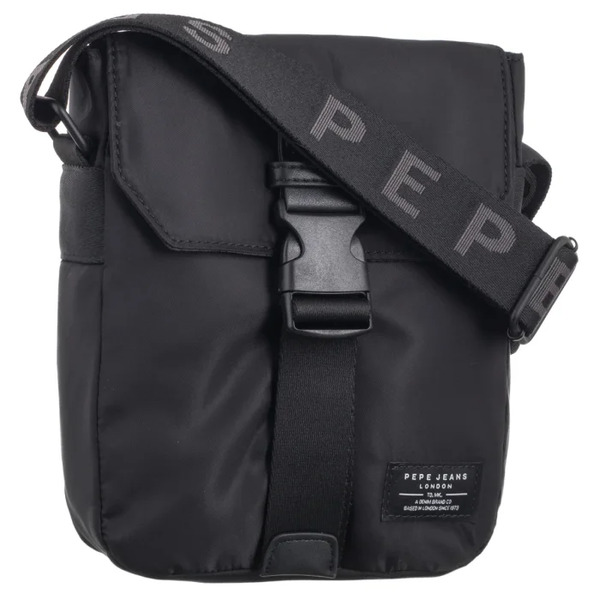  Pepe Jeans Torebka Reporterka Gus Black Pm0300012 999 (pe84-a) Pepe Jeans 