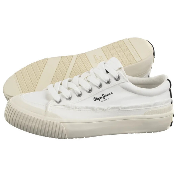  Pepe Jeans Trampki Ben Fresh White Pls31589 800 (pe13-a) Pepe Jeans 