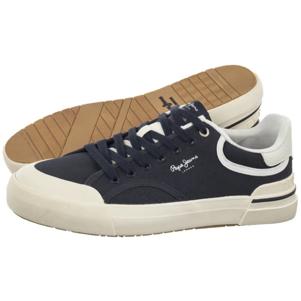  Pepe Jeans Trampki Nolan Basic M Steel Blue Pms300018 563 (pe106-a) Pepe Jeans 