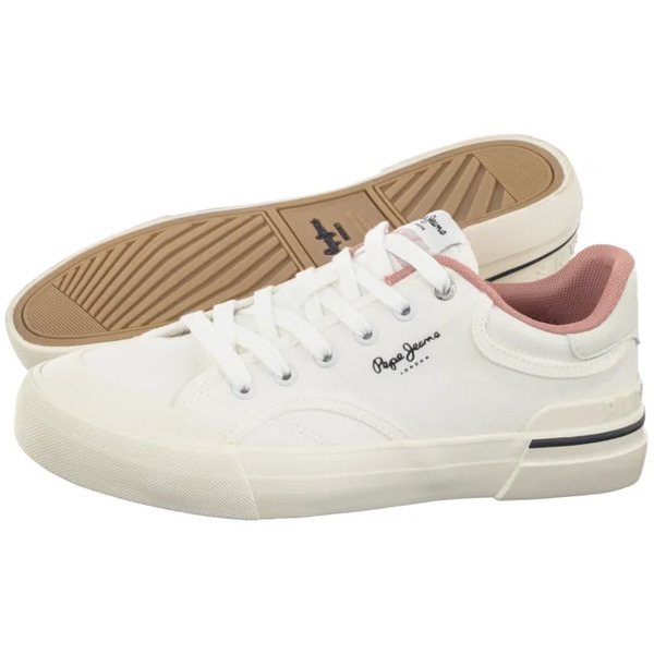  Pepe Jeans Trampki Taylor Basic W White Pls300017 800 (pe117-a) Pepe Jeans 