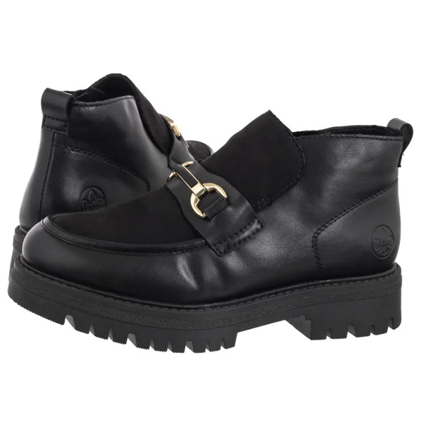  Rieker Botki Czarne 47582-00 Black (ri310-a) Rieker 